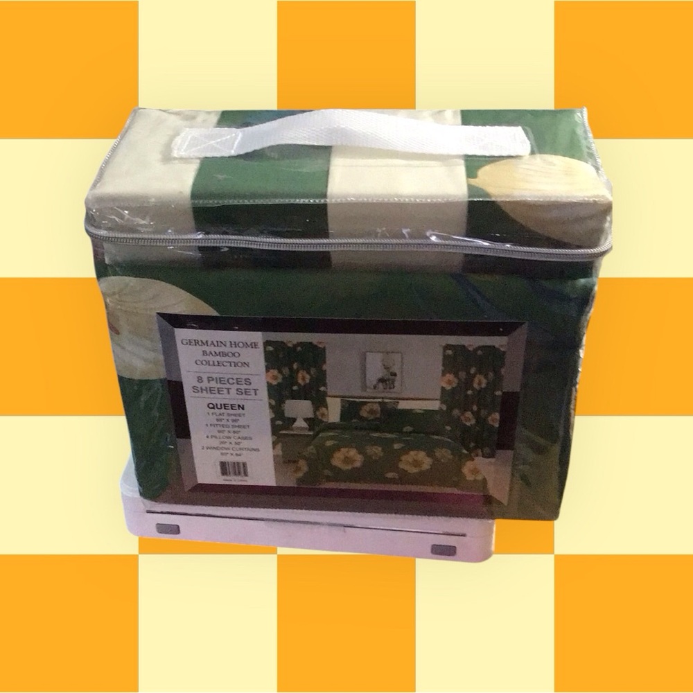 Bamboo Collection Green Sheet Set
